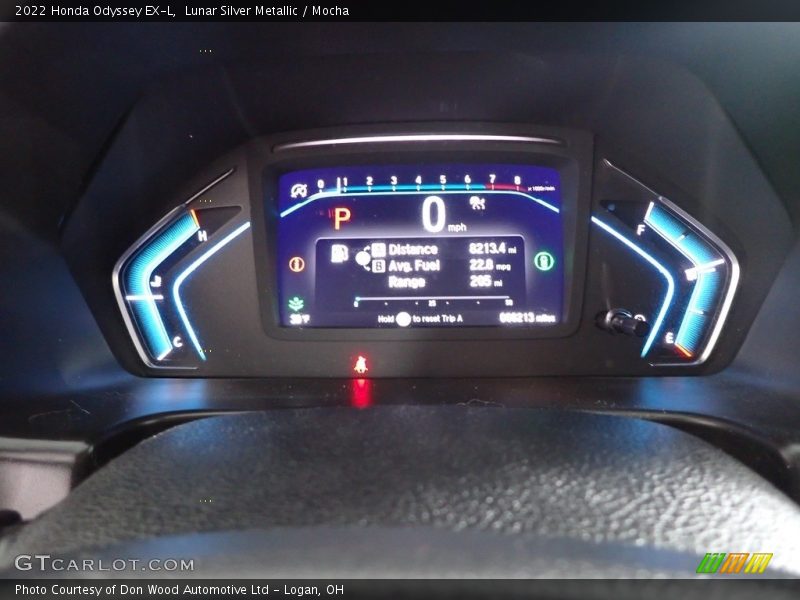 Lunar Silver Metallic / Mocha 2022 Honda Odyssey EX-L