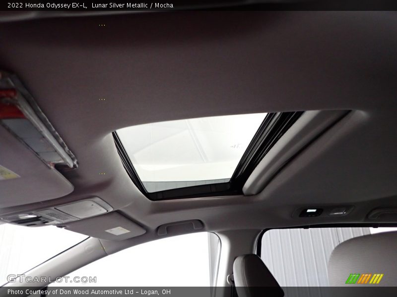 Lunar Silver Metallic / Mocha 2022 Honda Odyssey EX-L