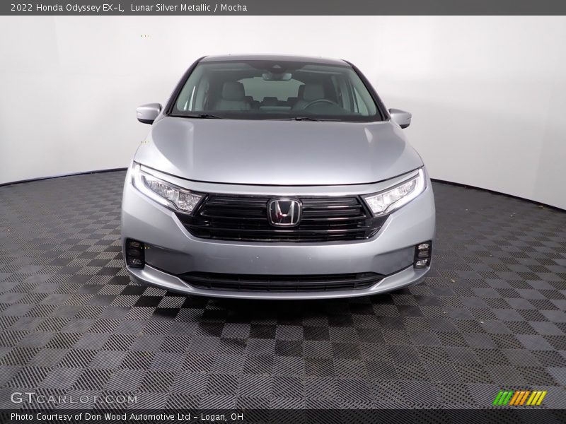 Lunar Silver Metallic / Mocha 2022 Honda Odyssey EX-L