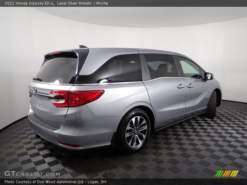 Lunar Silver Metallic / Mocha 2022 Honda Odyssey EX-L