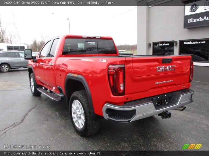Cardinal Red / Jet Black 2022 GMC Sierra 2500HD SLT Crew Cab 4WD