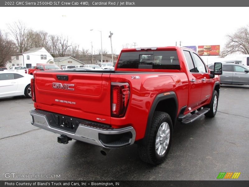 Cardinal Red / Jet Black 2022 GMC Sierra 2500HD SLT Crew Cab 4WD