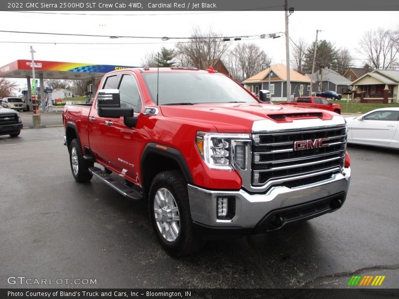 Cardinal Red / Jet Black 2022 GMC Sierra 2500HD SLT Crew Cab 4WD