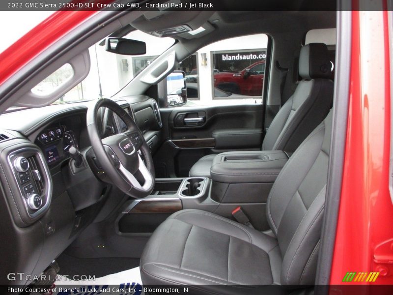 Cardinal Red / Jet Black 2022 GMC Sierra 2500HD SLT Crew Cab 4WD