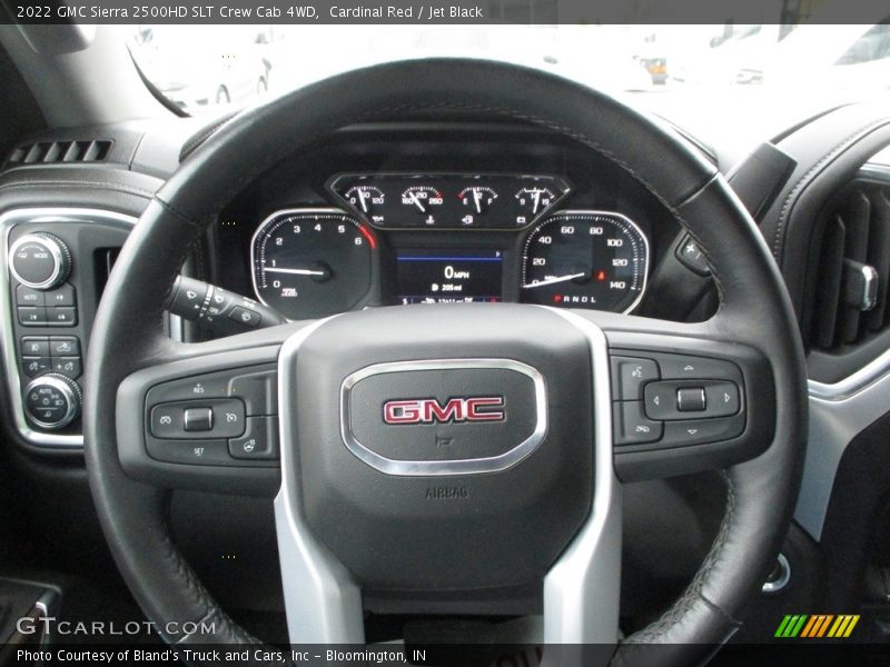 Cardinal Red / Jet Black 2022 GMC Sierra 2500HD SLT Crew Cab 4WD