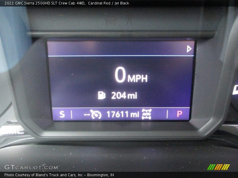 Cardinal Red / Jet Black 2022 GMC Sierra 2500HD SLT Crew Cab 4WD