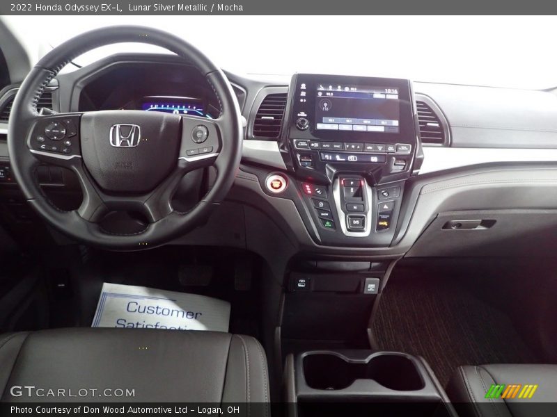 Lunar Silver Metallic / Mocha 2022 Honda Odyssey EX-L