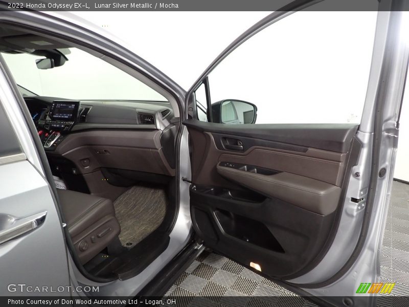 Lunar Silver Metallic / Mocha 2022 Honda Odyssey EX-L