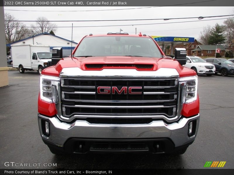 Cardinal Red / Jet Black 2022 GMC Sierra 2500HD SLT Crew Cab 4WD