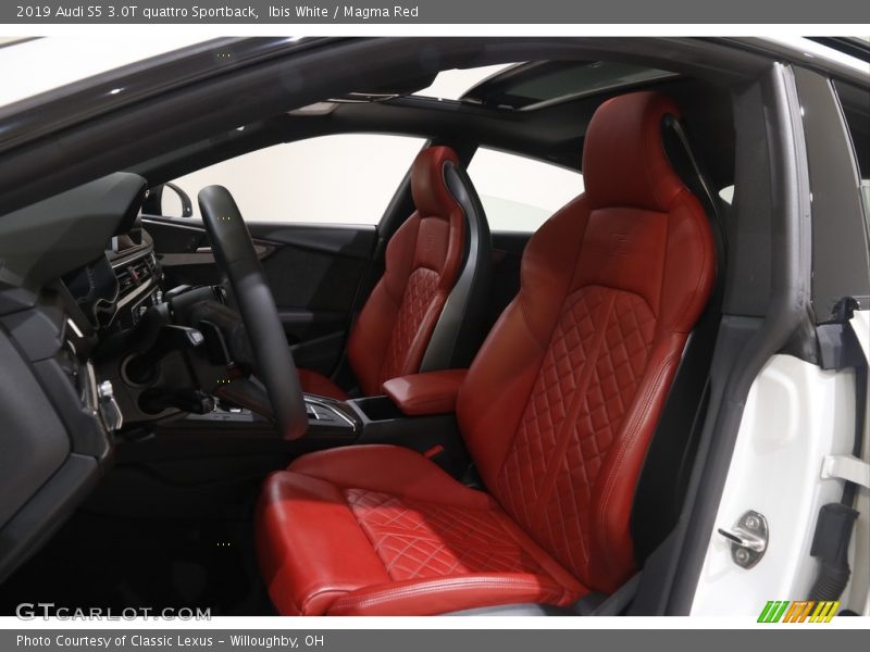  2019 S5 3.0T quattro Sportback Magma Red Interior