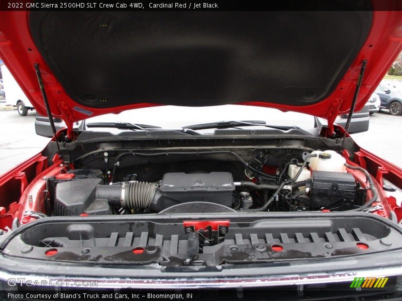 Cardinal Red / Jet Black 2022 GMC Sierra 2500HD SLT Crew Cab 4WD