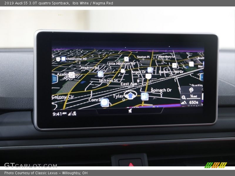 Navigation of 2019 S5 3.0T quattro Sportback