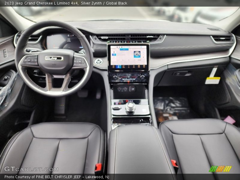 Silver Zynith / Global Black 2023 Jeep Grand Cherokee L Limited 4x4