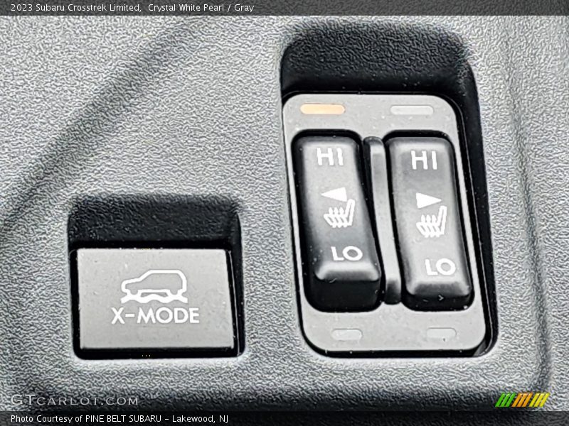 Crystal White Pearl / Gray 2023 Subaru Crosstrek Limited