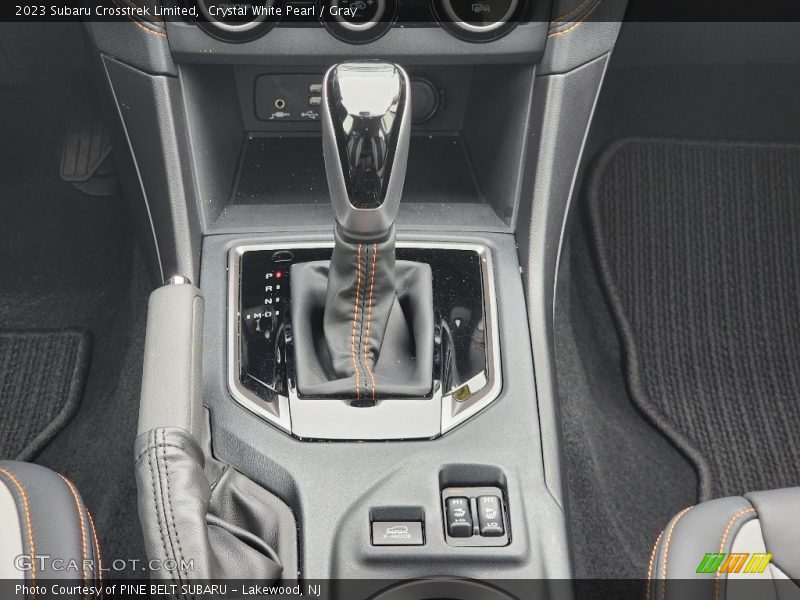 Crystal White Pearl / Gray 2023 Subaru Crosstrek Limited