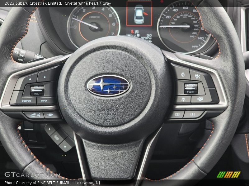 Crystal White Pearl / Gray 2023 Subaru Crosstrek Limited