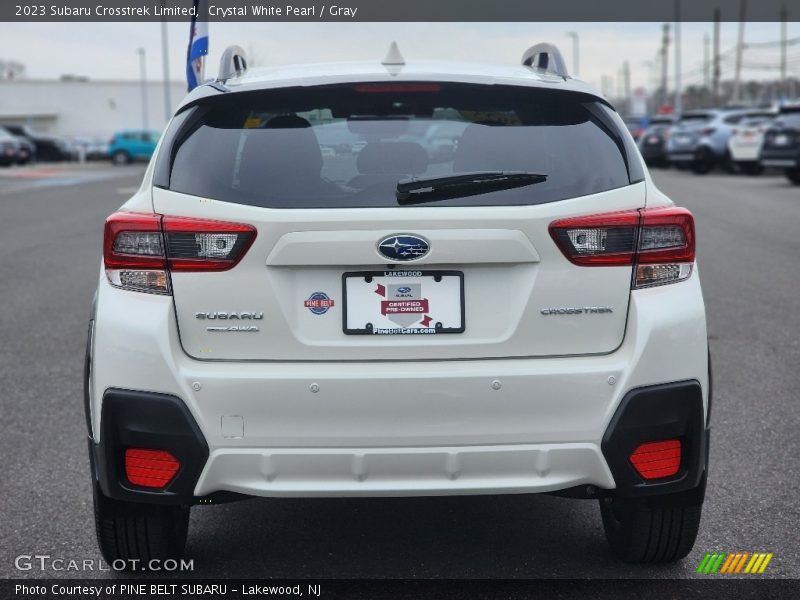 Crystal White Pearl / Gray 2023 Subaru Crosstrek Limited