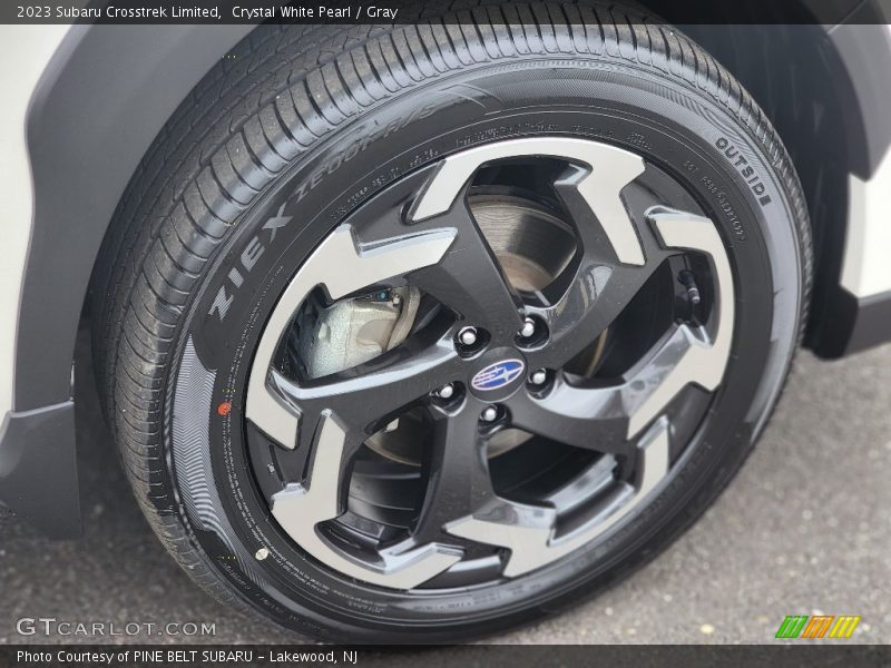 Crystal White Pearl / Gray 2023 Subaru Crosstrek Limited