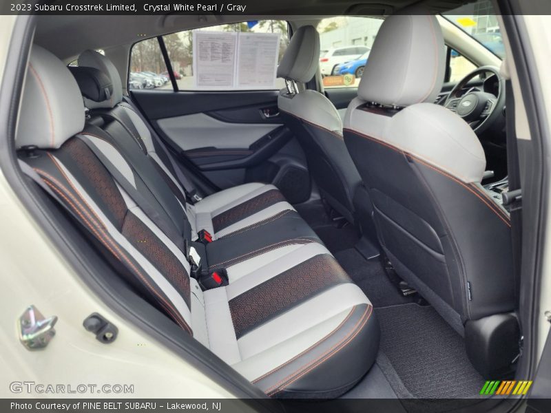 Crystal White Pearl / Gray 2023 Subaru Crosstrek Limited