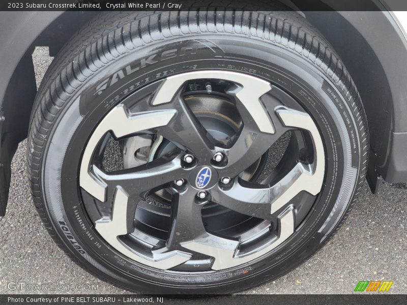 Crystal White Pearl / Gray 2023 Subaru Crosstrek Limited
