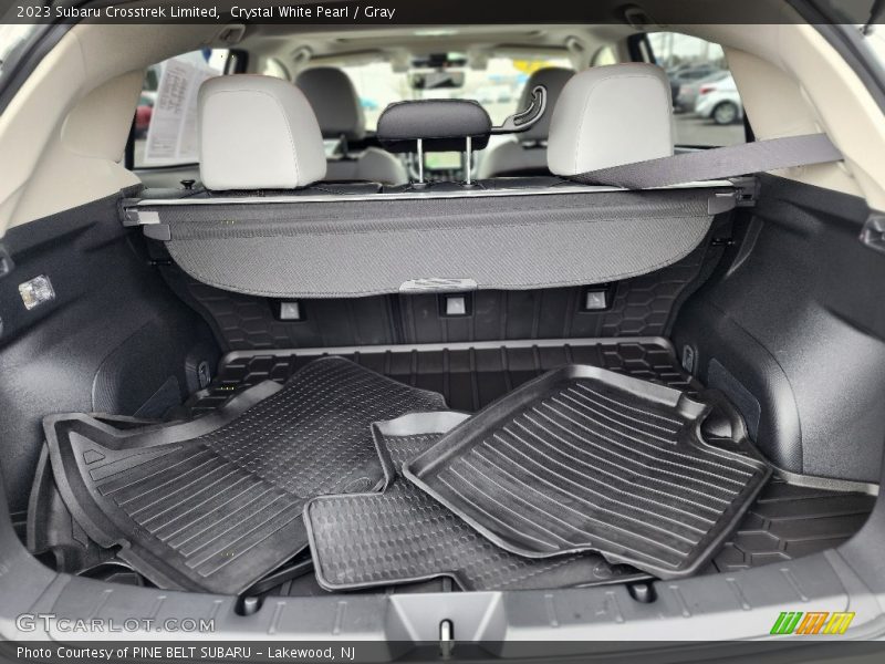 Crystal White Pearl / Gray 2023 Subaru Crosstrek Limited
