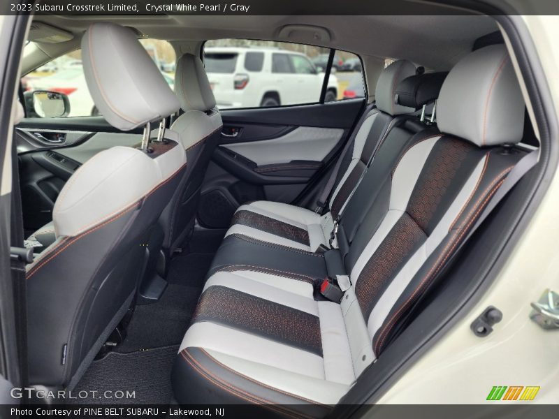Crystal White Pearl / Gray 2023 Subaru Crosstrek Limited