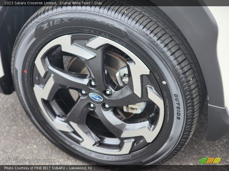 Crystal White Pearl / Gray 2023 Subaru Crosstrek Limited