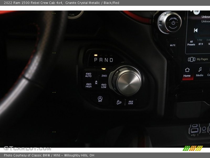 Granite Crystal Metallic / Black/Red 2022 Ram 1500 Rebel Crew Cab 4x4