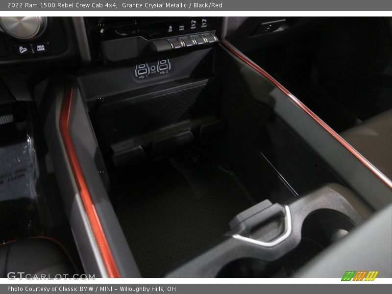 Granite Crystal Metallic / Black/Red 2022 Ram 1500 Rebel Crew Cab 4x4