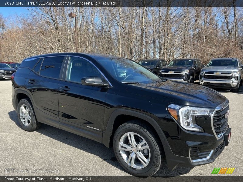 Ebony Twilight Metallic / Jet Black 2023 GMC Terrain SLE AWD