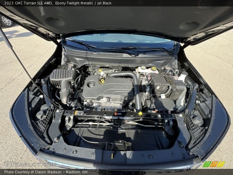 Ebony Twilight Metallic / Jet Black 2023 GMC Terrain SLE AWD
