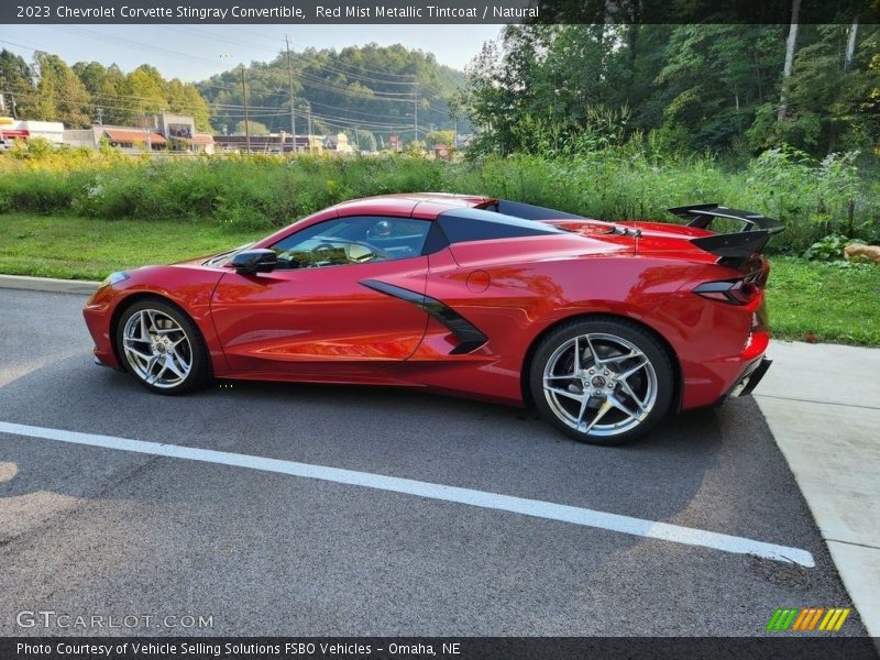  2023 Corvette Stingray Convertible Red Mist Metallic Tintcoat