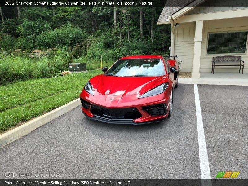 Red Mist Metallic Tintcoat / Natural 2023 Chevrolet Corvette Stingray Convertible