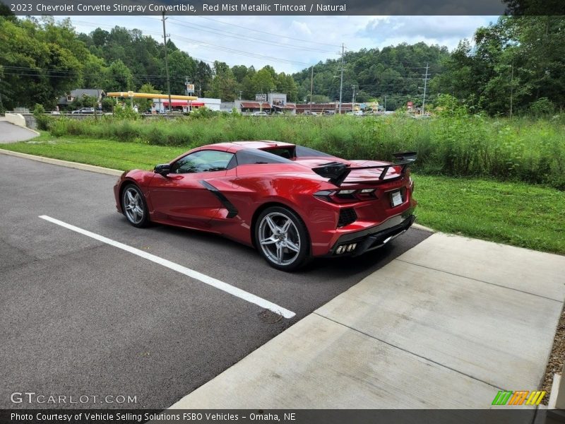 Red Mist Metallic Tintcoat / Natural 2023 Chevrolet Corvette Stingray Convertible