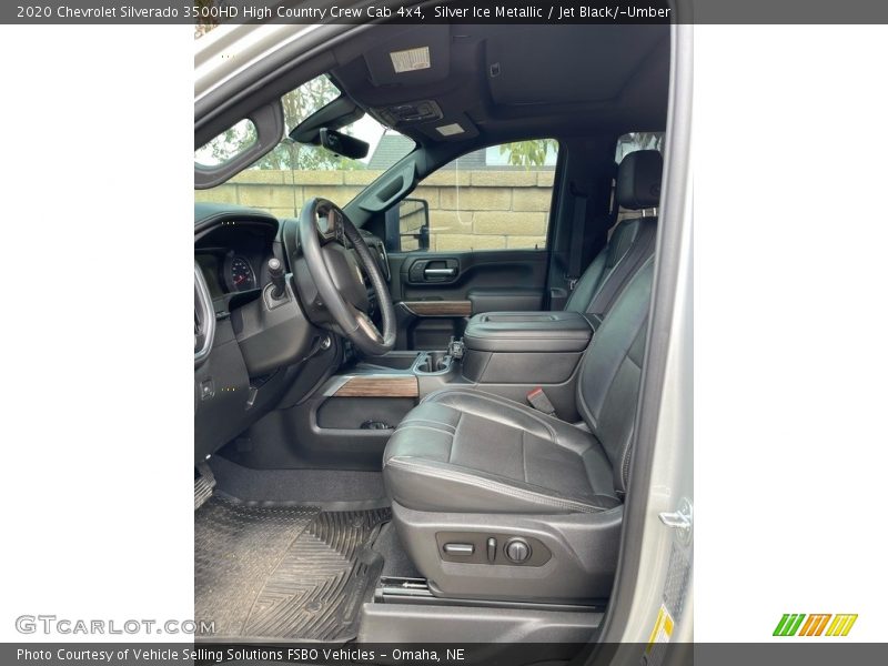 Silver Ice Metallic / Jet Black/­Umber 2020 Chevrolet Silverado 3500HD High Country Crew Cab 4x4