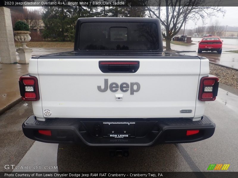 Bright White / Black/Dark Saddle 2020 Jeep Gladiator Overland 4x4