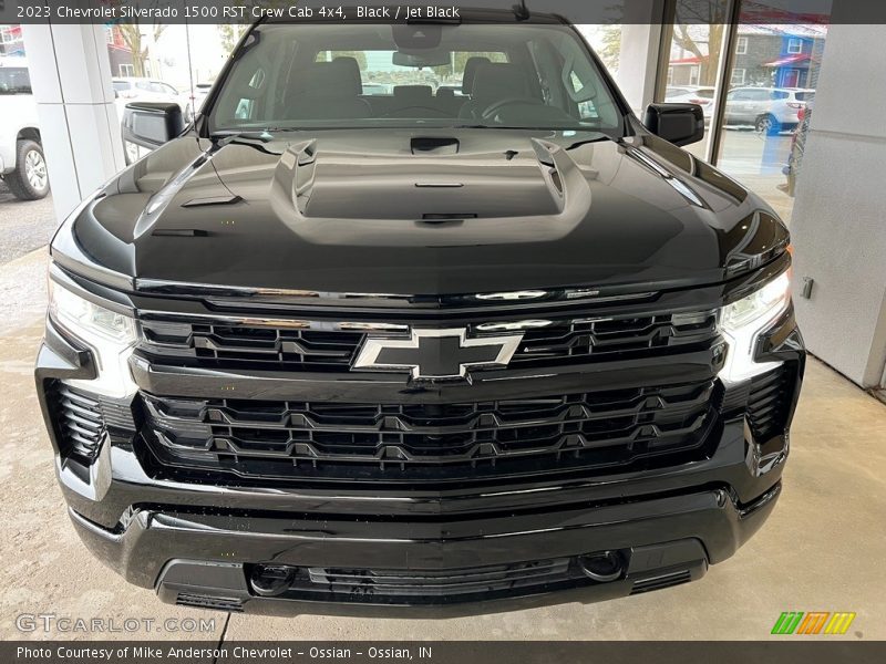 Black / Jet Black 2023 Chevrolet Silverado 1500 RST Crew Cab 4x4