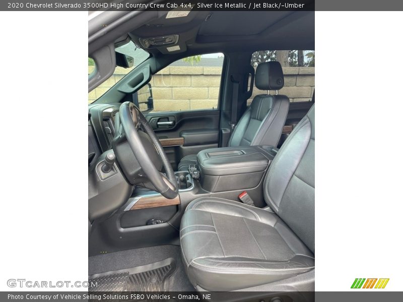 Silver Ice Metallic / Jet Black/­Umber 2020 Chevrolet Silverado 3500HD High Country Crew Cab 4x4