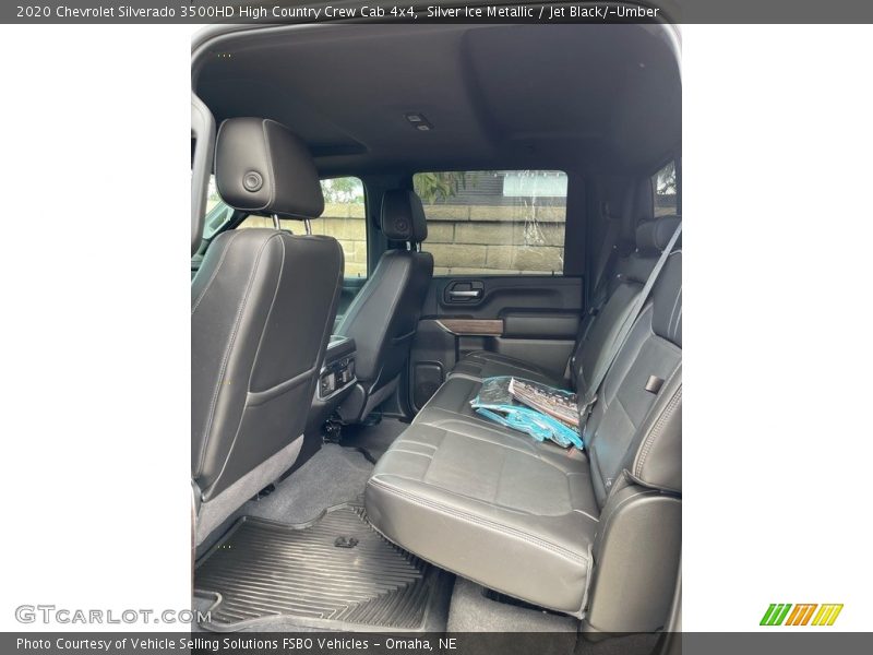 Silver Ice Metallic / Jet Black/­Umber 2020 Chevrolet Silverado 3500HD High Country Crew Cab 4x4
