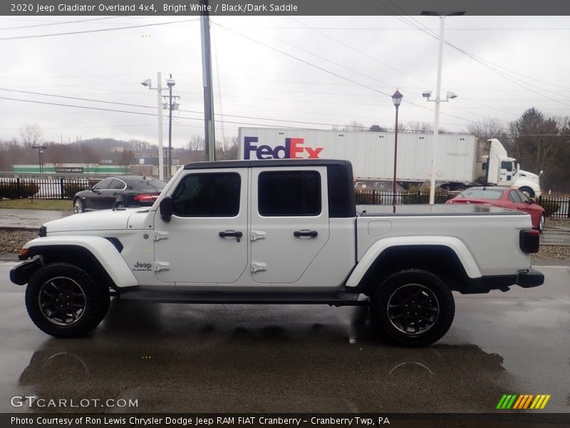 Bright White / Black/Dark Saddle 2020 Jeep Gladiator Overland 4x4