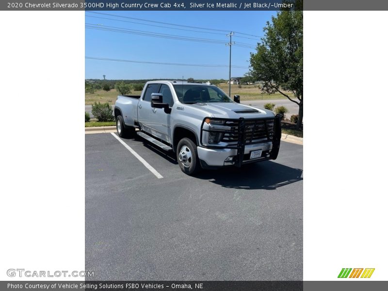 Silver Ice Metallic / Jet Black/­Umber 2020 Chevrolet Silverado 3500HD High Country Crew Cab 4x4