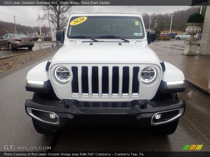 Bright White / Black/Dark Saddle 2020 Jeep Gladiator Overland 4x4