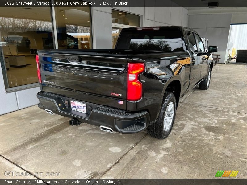 Black / Jet Black 2023 Chevrolet Silverado 1500 RST Crew Cab 4x4
