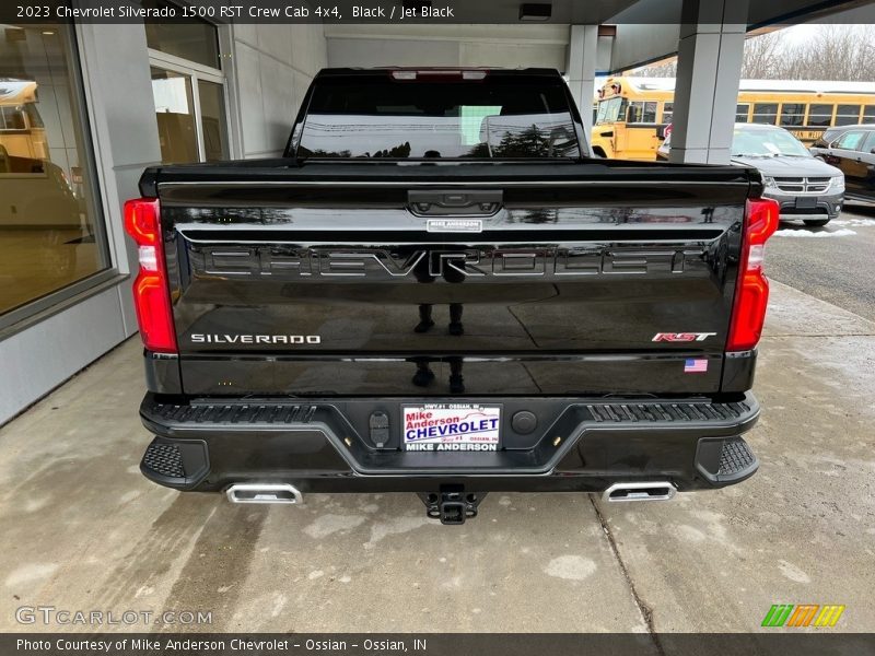 Black / Jet Black 2023 Chevrolet Silverado 1500 RST Crew Cab 4x4