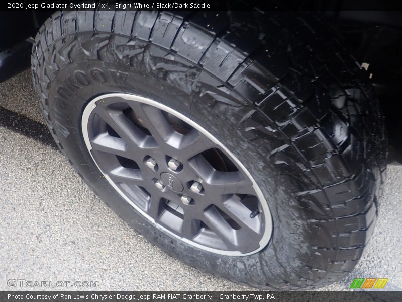 Bright White / Black/Dark Saddle 2020 Jeep Gladiator Overland 4x4