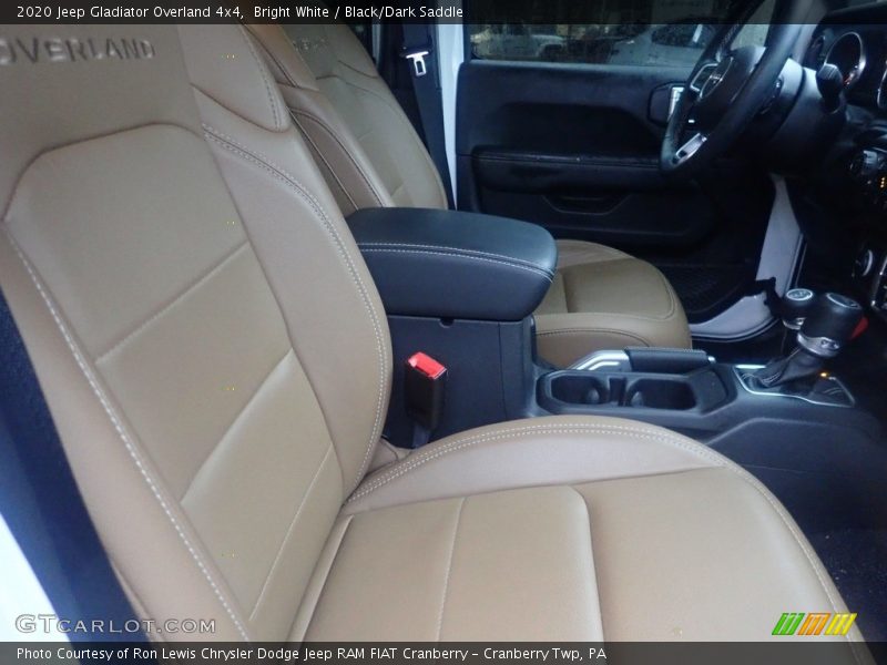 Bright White / Black/Dark Saddle 2020 Jeep Gladiator Overland 4x4