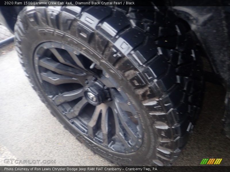 Diamond Black Crystal Pearl / Black 2020 Ram 1500 Laramie Crew Cab 4x4