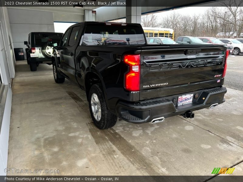 Black / Jet Black 2023 Chevrolet Silverado 1500 RST Crew Cab 4x4