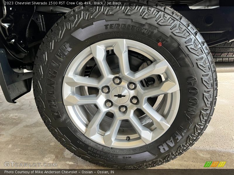 Black / Jet Black 2023 Chevrolet Silverado 1500 RST Crew Cab 4x4