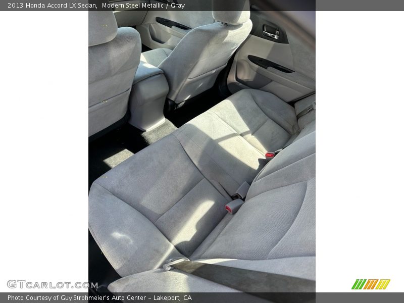 Modern Steel Metallic / Gray 2013 Honda Accord LX Sedan